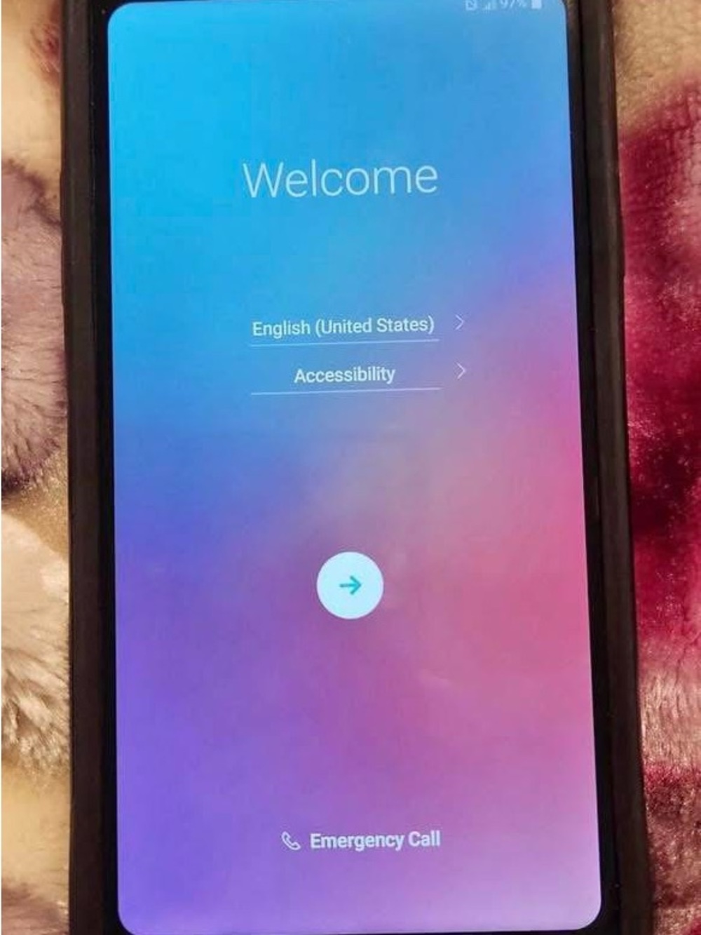 LG Silver Metallic Back Cover with Rear Camera and Fingerprint Cutout